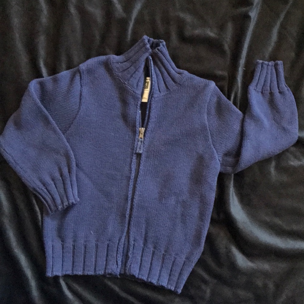 Navy sweater